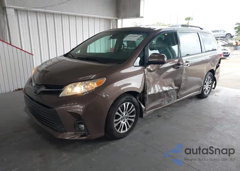 2020 Toyota Sienna Xle Premium из США, поврежденный, VIN 5TDYZ3DC0LS058710